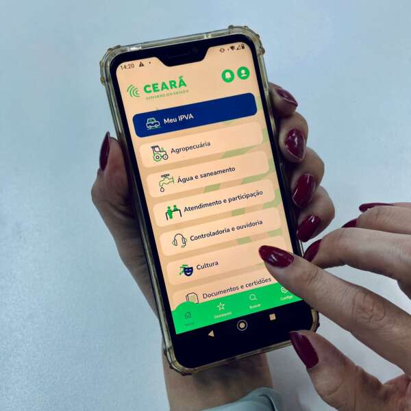 Governo do Ceará amplia serviços e categoria do Ceará App