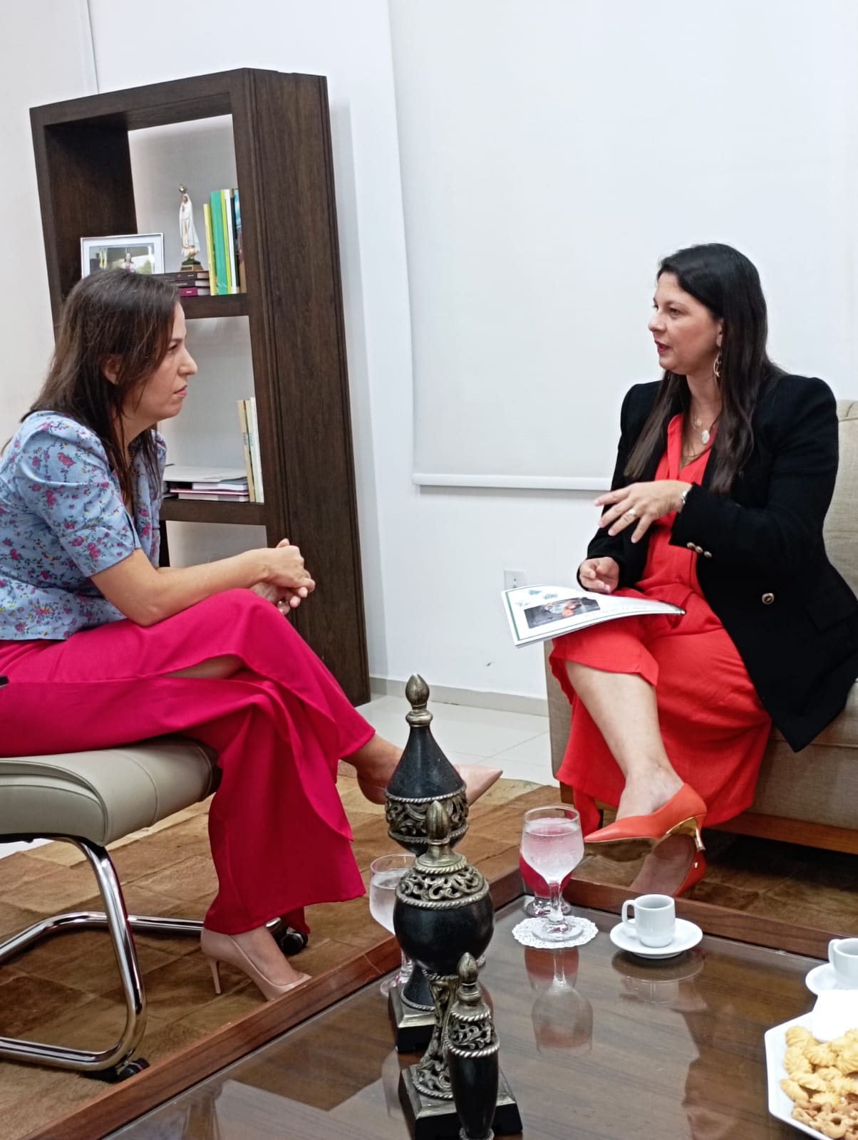 Primeira-dama inicia tratativas com a Defensoria Pública para diminuir sub-registro civil no Ceará 