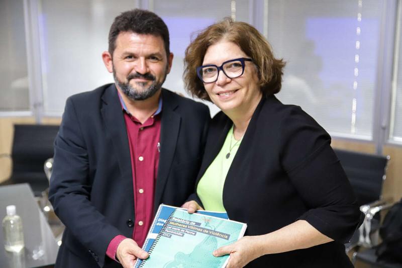 Supesp entrega à Vice-Gov Diagnóstico de Vulnerabilidades e Relatório de Mulheres Vítimas de Violência