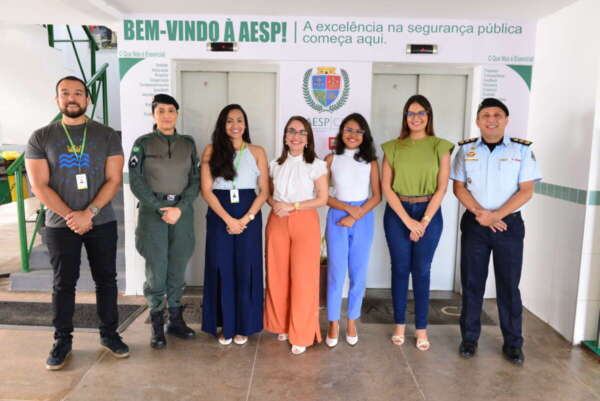 Aesp recebe visita da Assessoria de Assistência Biopsicossocial da SSPDS