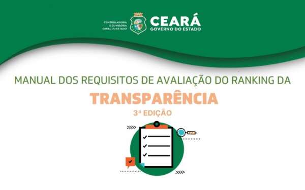 CGE disponibiliza 3ª edição do Manual de Aplicação do Ranking da Transparência