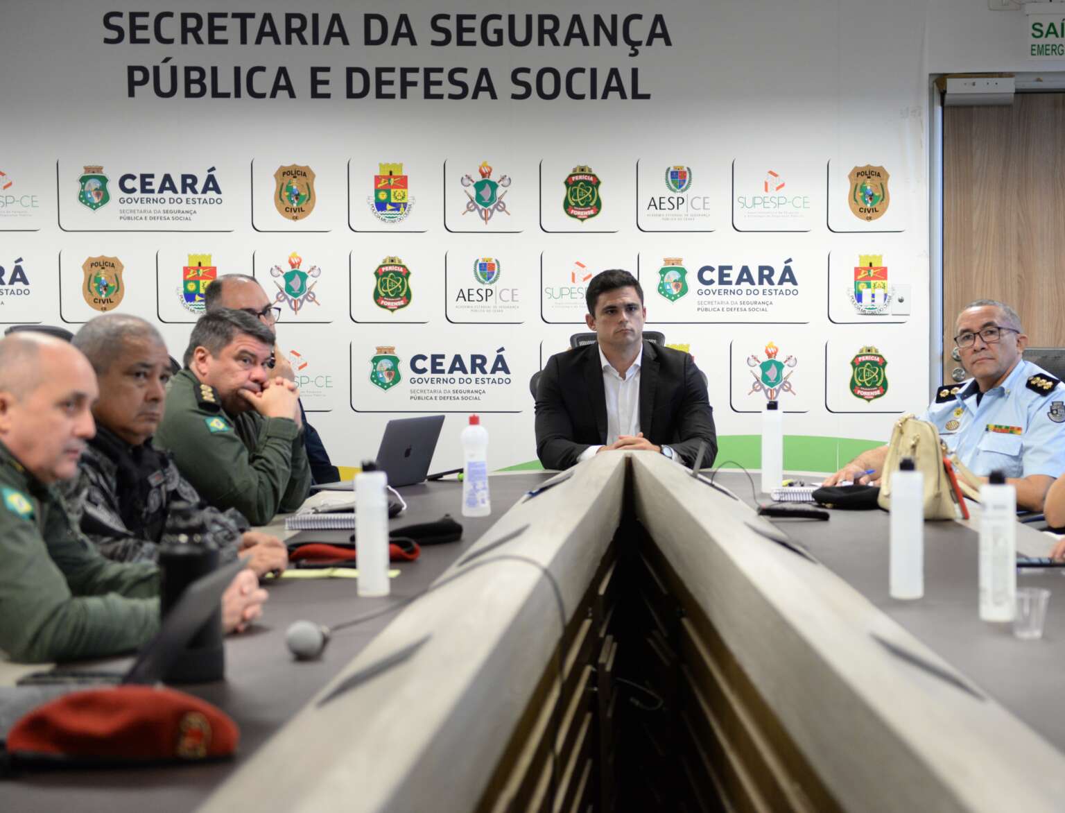 Copol da SSPDS alinha estratégias de segurança para jogos de futebol em Fortaleza