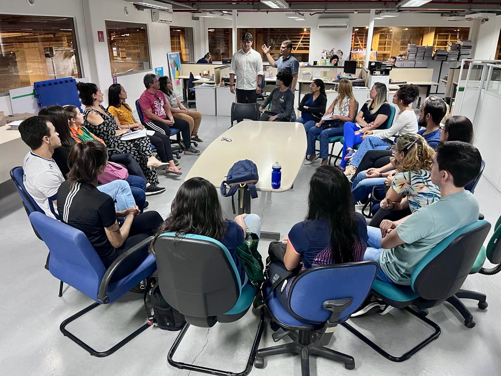 Sesporte realiza reunião de acolhimento com os aprovados da Bolsa Monitoramento