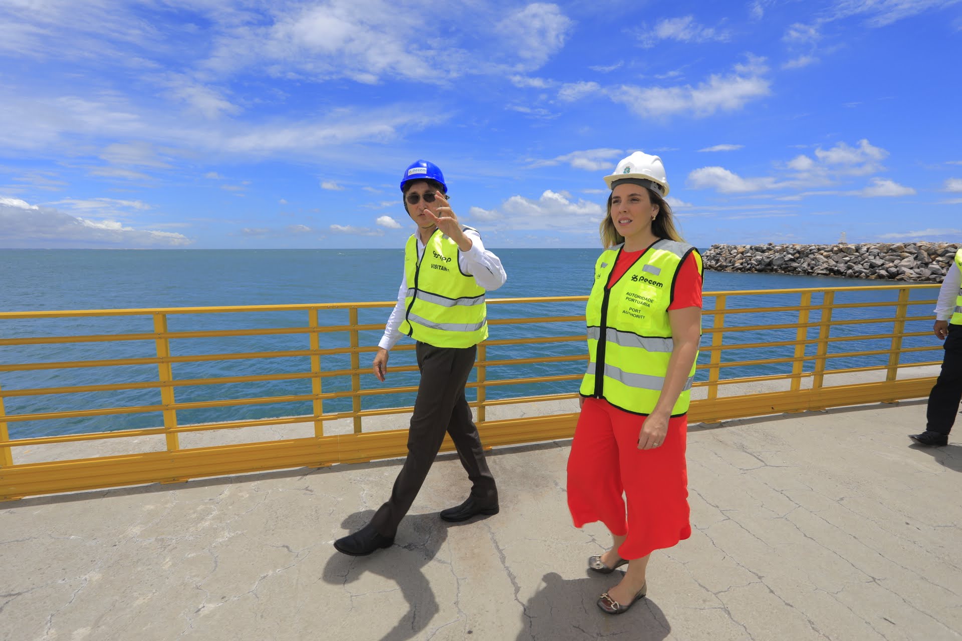 Governadora em exercício Jade Romero visita o Complexo do Pecém nesta sexta (14)