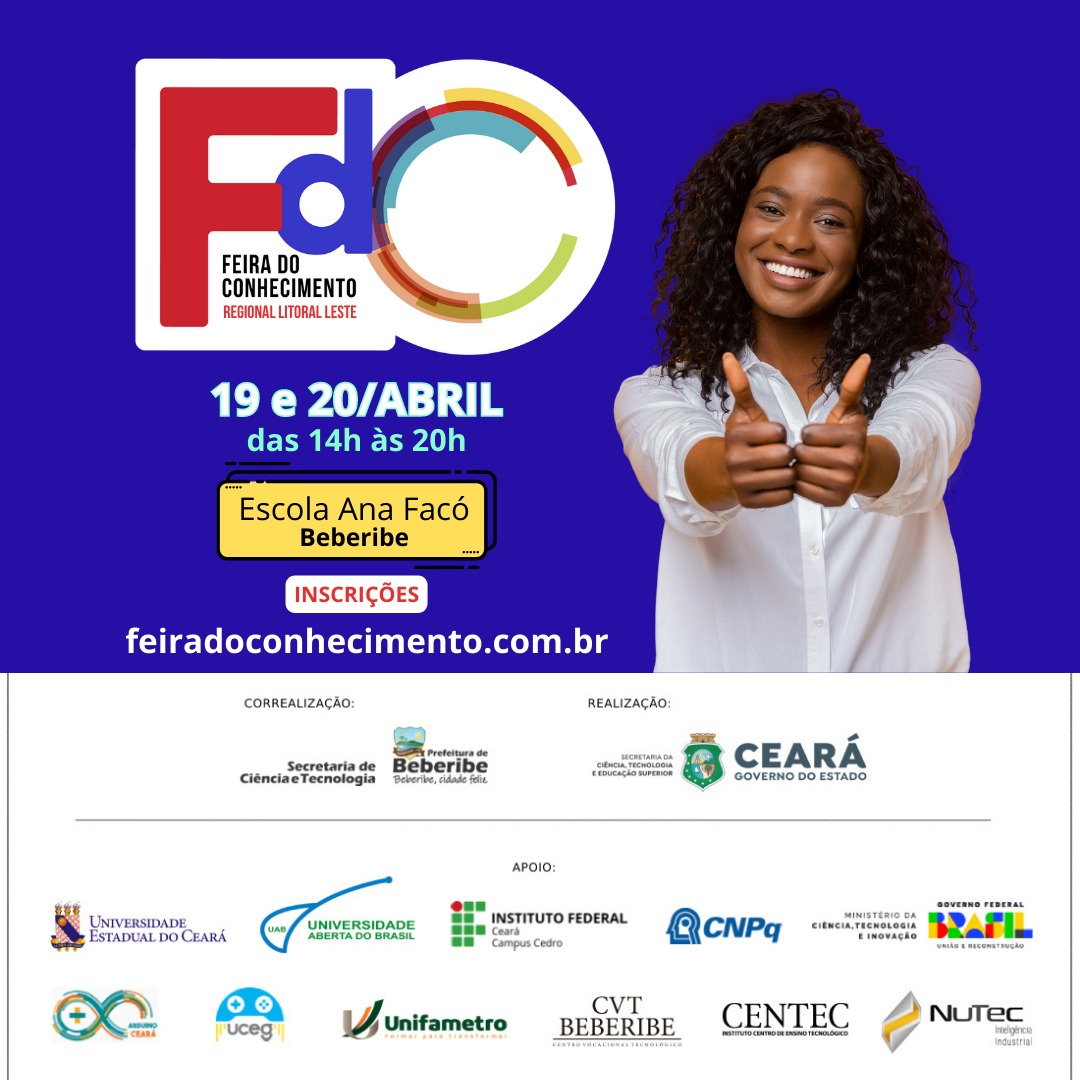 Beberibe recebe edição da Feira do Conhecimento Regional