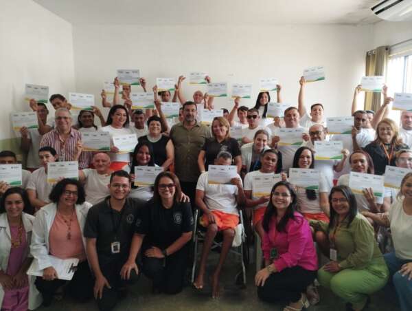 SAP e SPS certificam internos e internas da unidade prisional Irmã Imelda em cursos de capacitação profissional