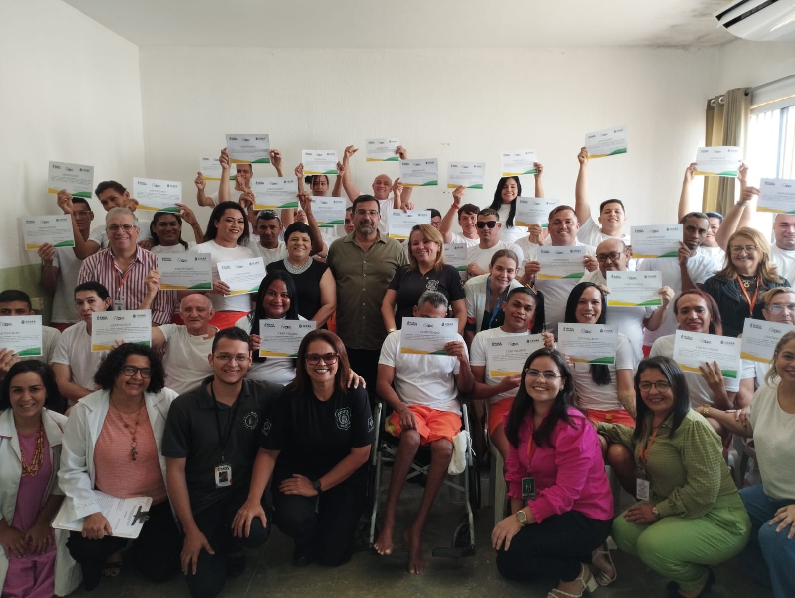 SAP e SPS certificam internos e internas da unidade prisional Irmã Imelda em cursos de capacitação profissional