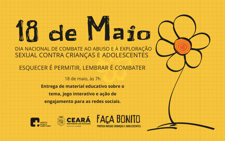 Hias promove ação sobre o Dia Nacional de Combate ao Abuso e à Exploração Sexual de Crianças e Adolescentes