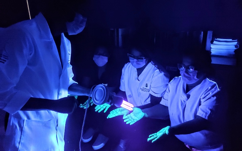 Hospital de Messejana estimula cuidados com higienização das mãos entre colaboradores