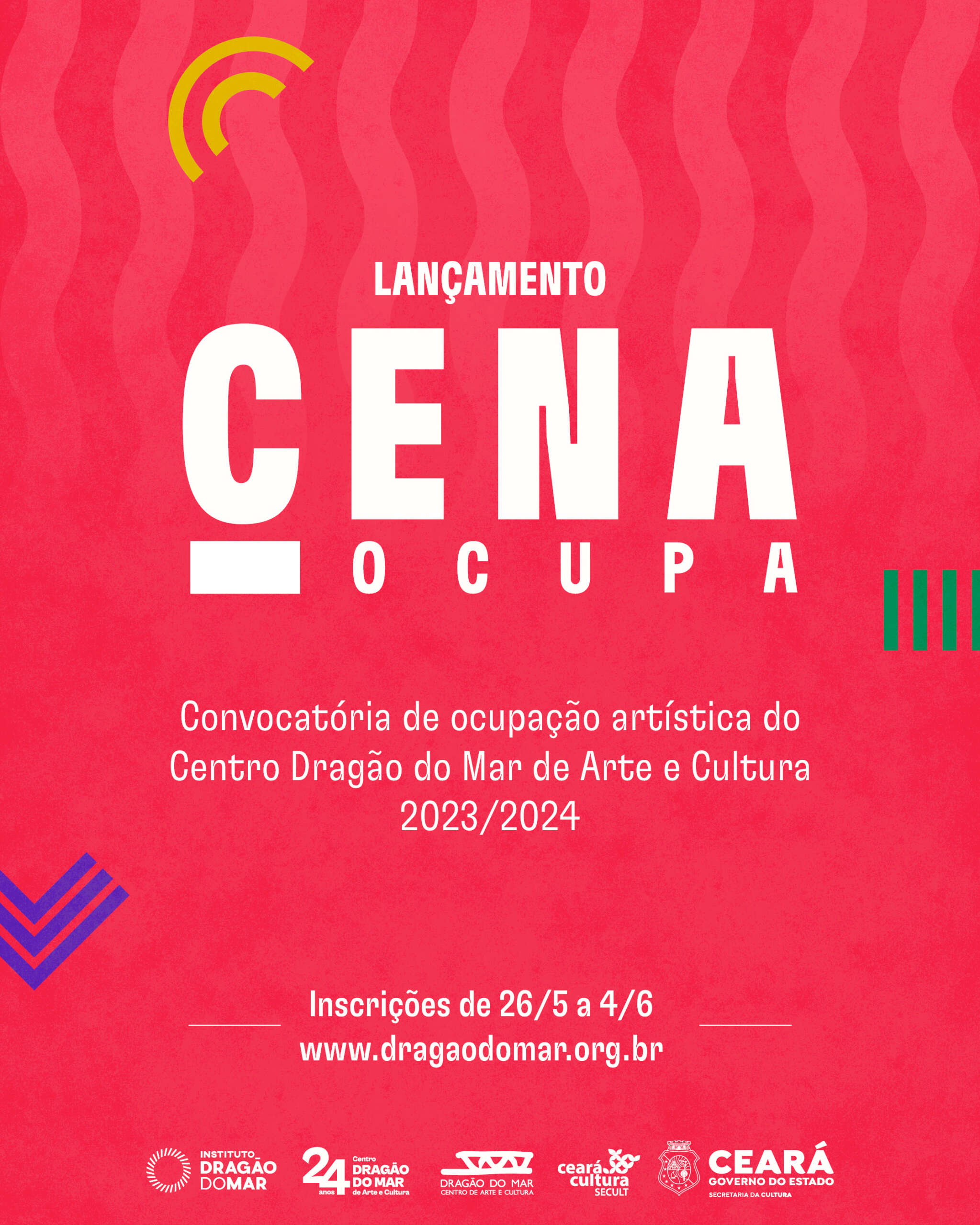 Dragão do Mar abre inscrições para convocatória de ocupação nesta sexta-feira (26)