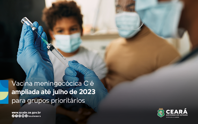 Meningocócica C: vacina é ampliada até julho para crianças de cinco a dez anos e trabalhadores da saúde