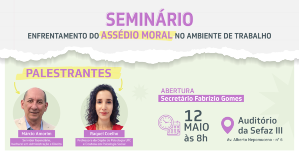 Sefaz debate o enfrentamento ao assédio moral no ambiente de trabalho