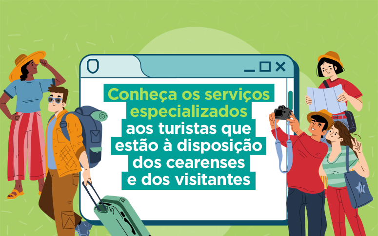 SSPDS destaca os serviços de segurança e de apoio aos turistas no Ceará