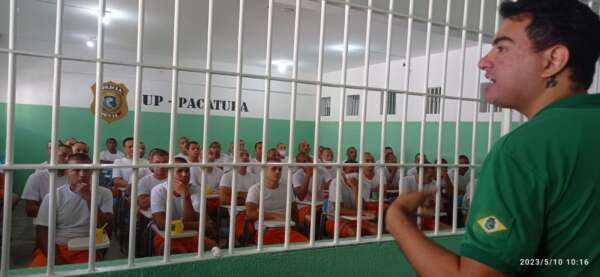 Sema realiza curso de capacitação sobre arborização em Unidade prisional de Pacatuba