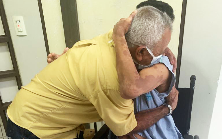 Em trabalho conjunto, Serviço Social da CCC promove encontro de pai com filho desaparecido