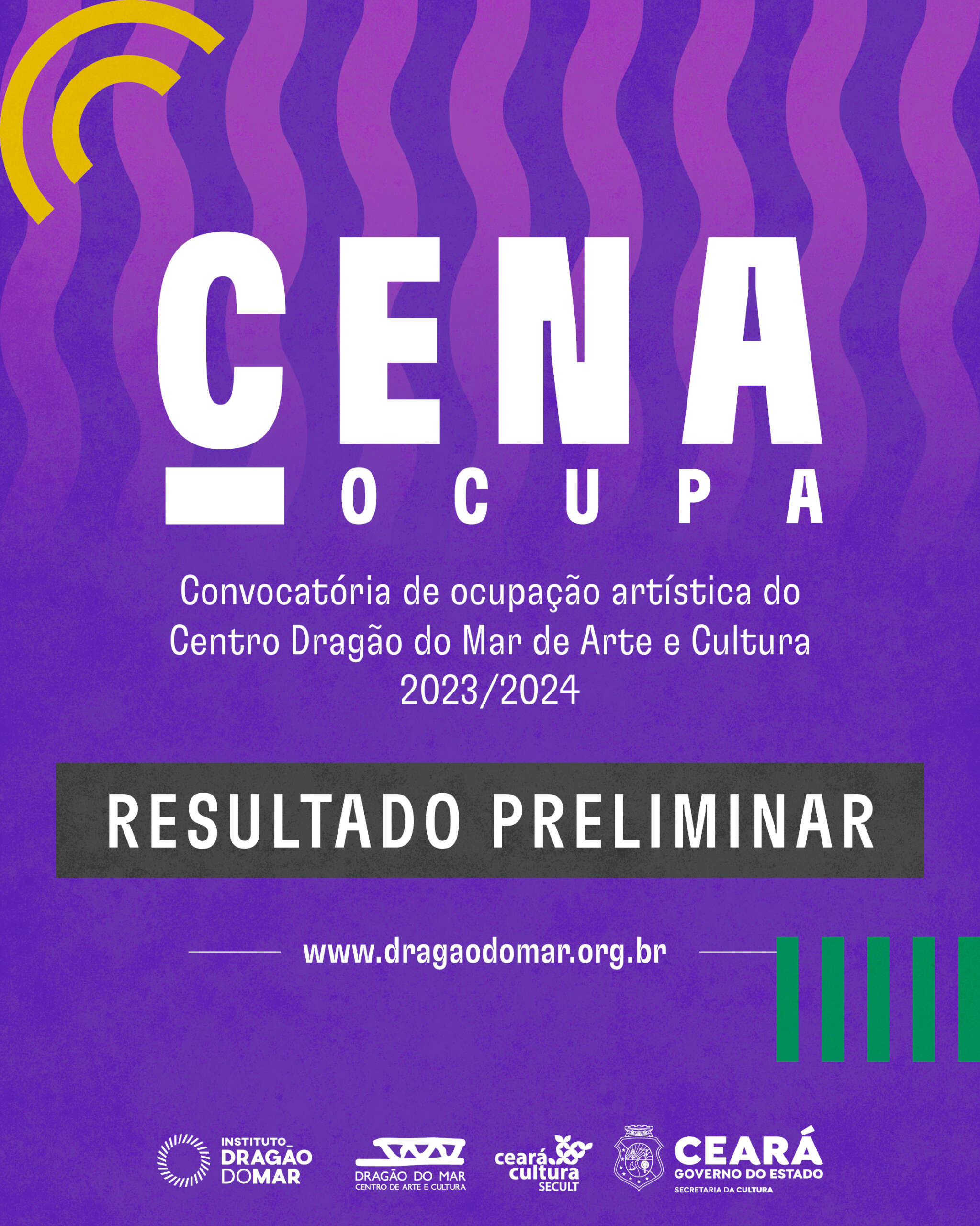 Dragão do Mar divulga resultado preliminar da convocatória Cena Ocupa