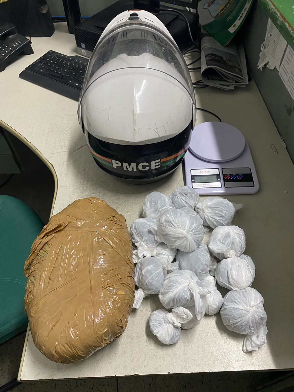 Motopatrulhamento da PMCE apreende entorpecentes durante ação em Juazeiro do Norte