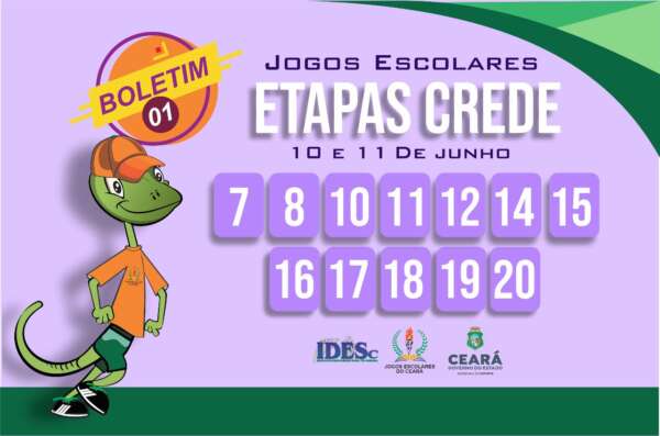 Sesporte realiza competições das etapas Credes dos Jogos Escolares do Ceará 2023