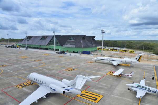 Aeroporto de Jericoacoara prevê incremento de 40% no fluxo de passageiros neste mês de julho
