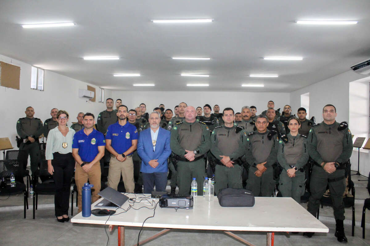 Pefoce inicia treinamentos sobre isolamento e preservação de locais de crime para agentes da segurança pública