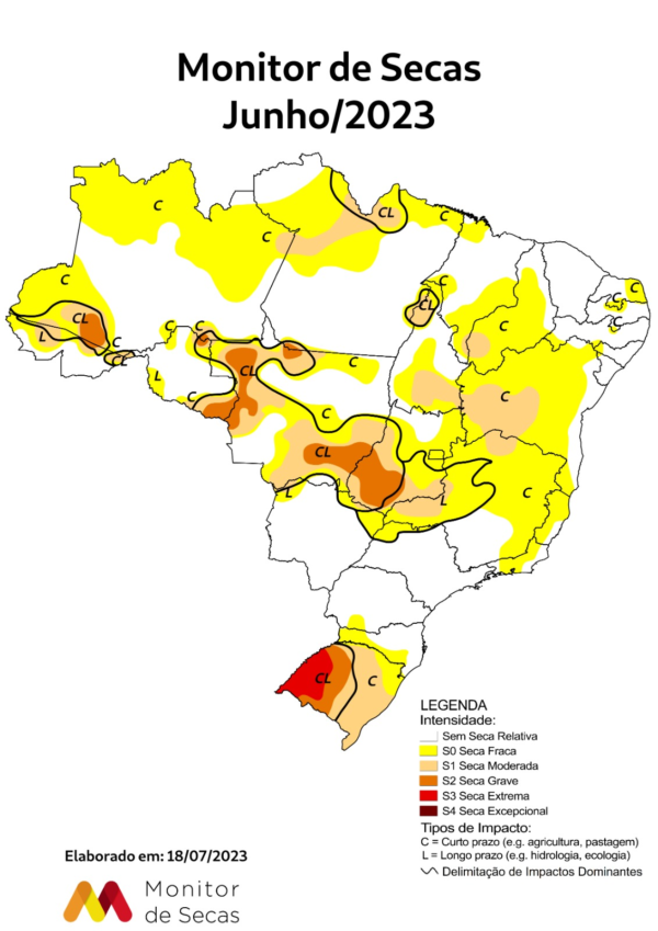 Ceará mantém-se sem seca relativa pelo 4º mês consecutivo