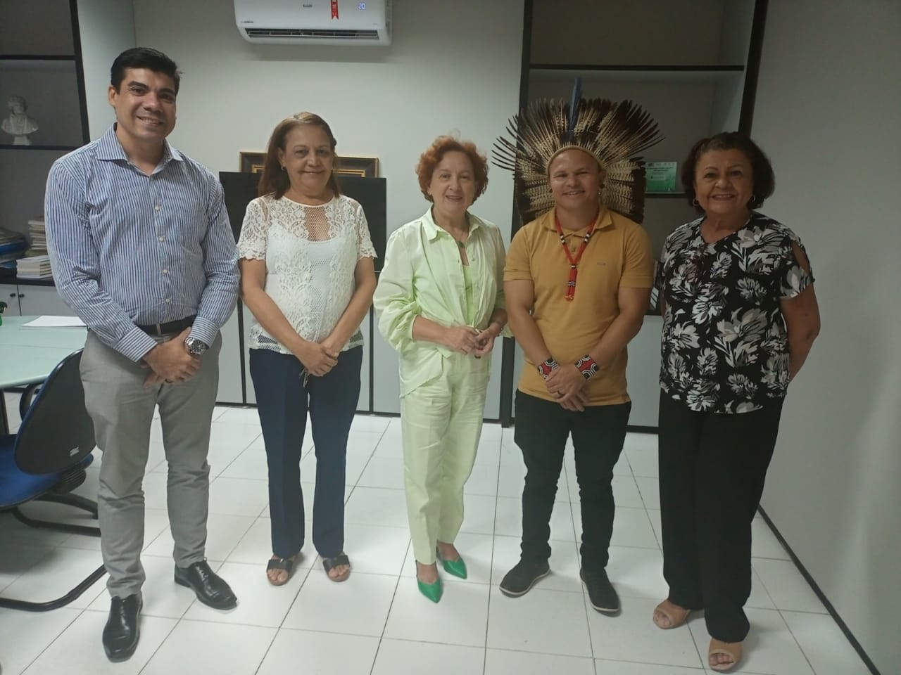 Educação Indígena é pauta de encontro entre Sepin e CEE