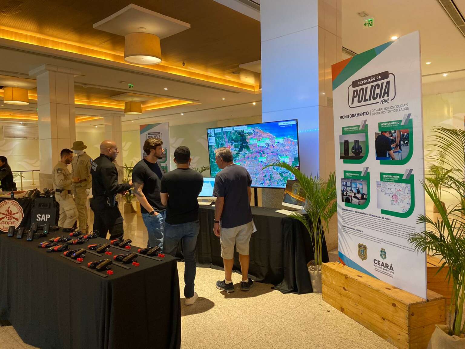 Dia do Policial Penal é celebrado no Shopping Riomar Fortaleza