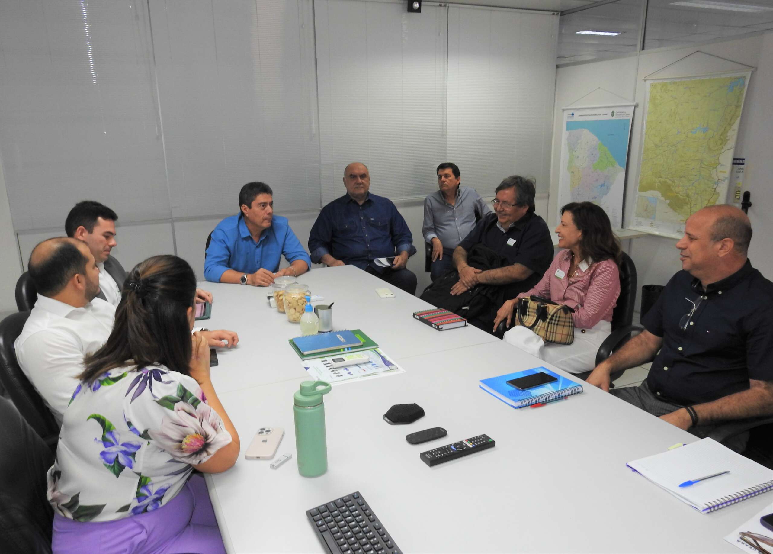 Representantes do Piauí visitam Cogerh para conhecer modelo de Gestão de Recursos Hídricos aplicado no Ceará