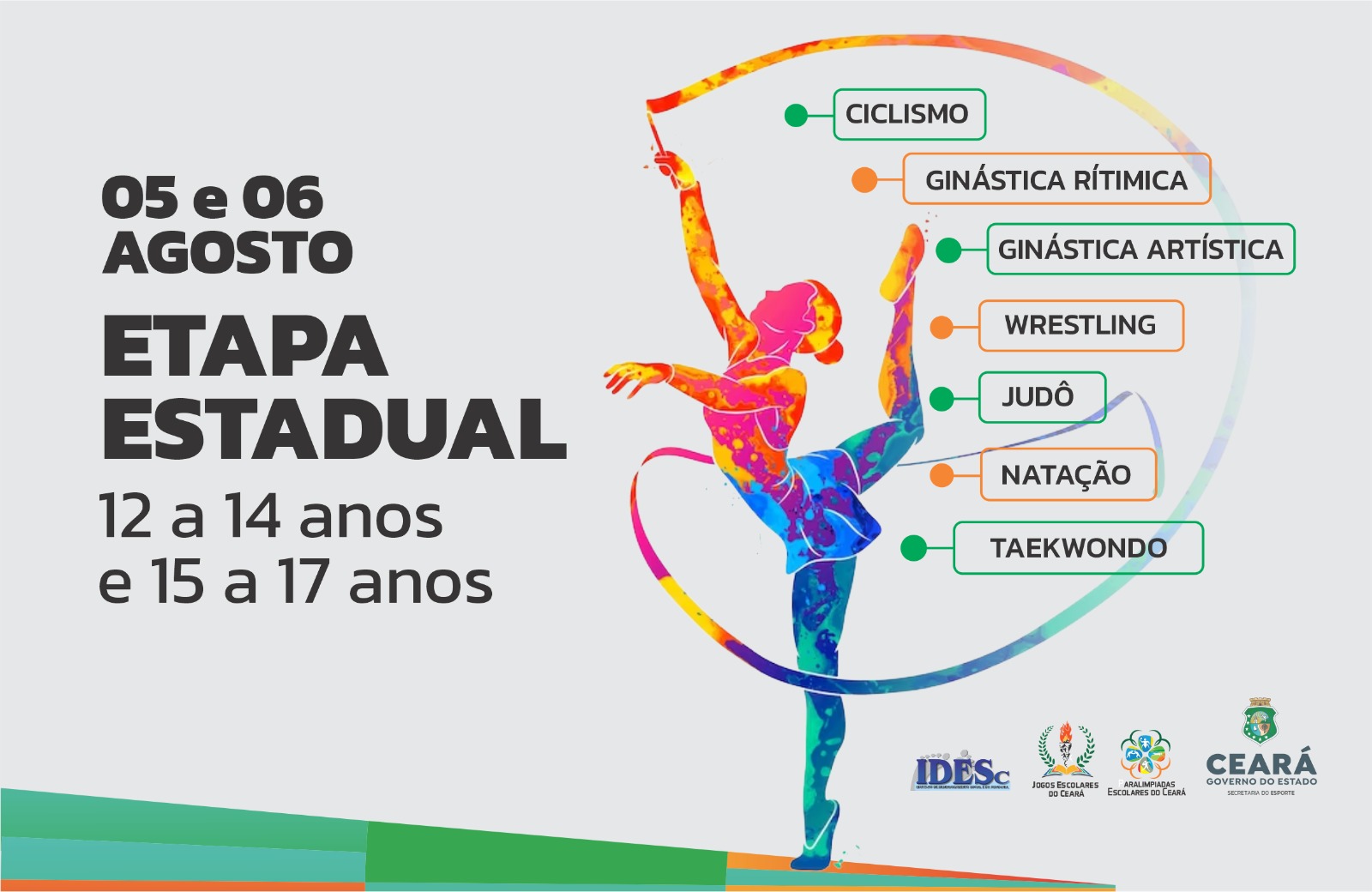 Fim de semana será repleto de competições dos Jogos Escolares 2023