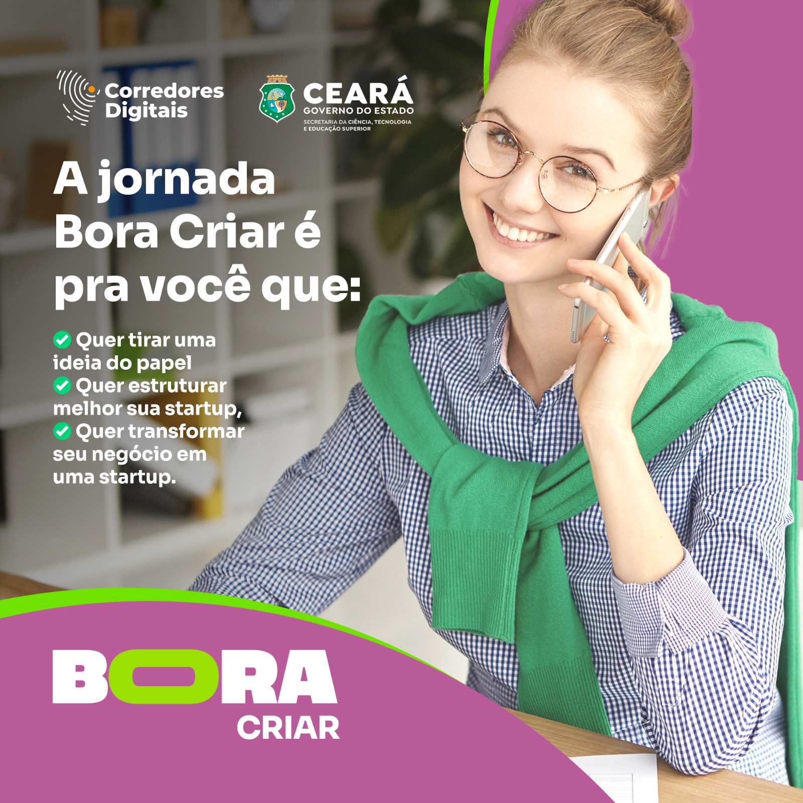 Inscrições abertas: Secitece seleciona startups em estágio inicial em todo o Ceará