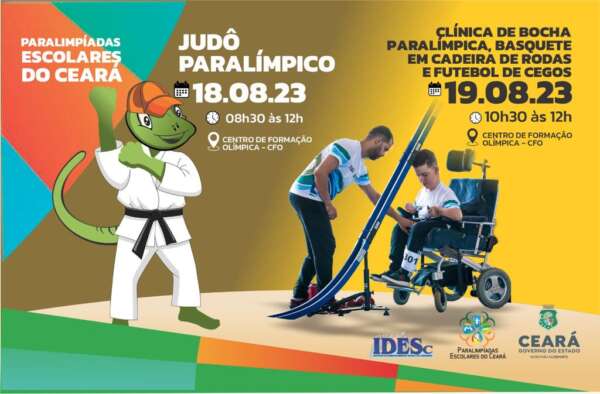 Sesporte realiza mais uma competição das Paralimpíadas Escolares do Ceará