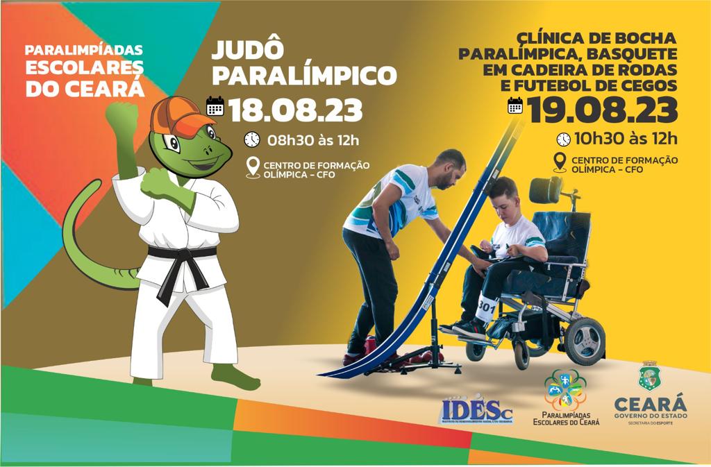 Sesporte realiza mais uma competição das Paralimpíadas Escolares do Ceará