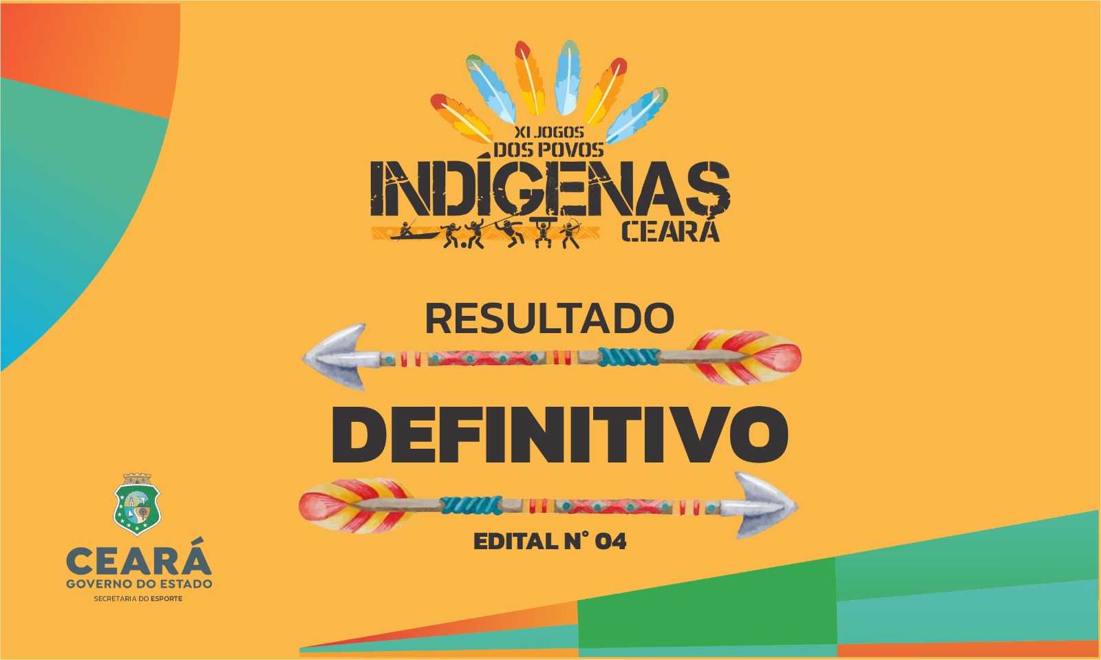 Sesporte divulga resultado do edital para escolha da entidade que irá executar os Jogos dos Povos Indígenas do Ceará