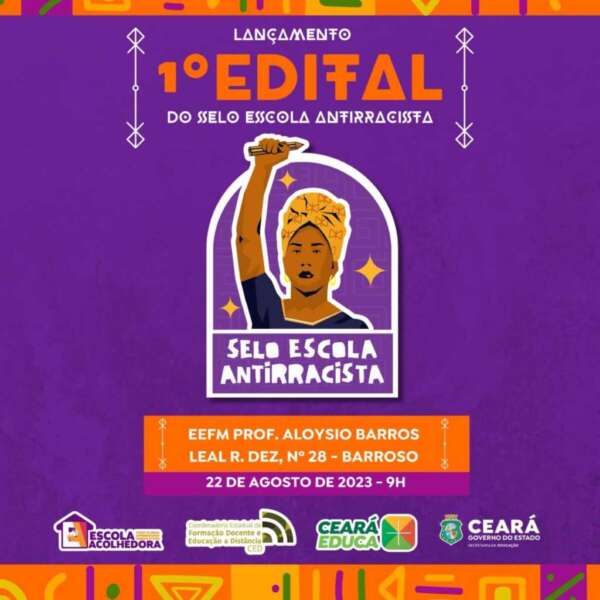 Selo Escola Antirracista certificará unidades de ensino comprometidas com a equidade racial