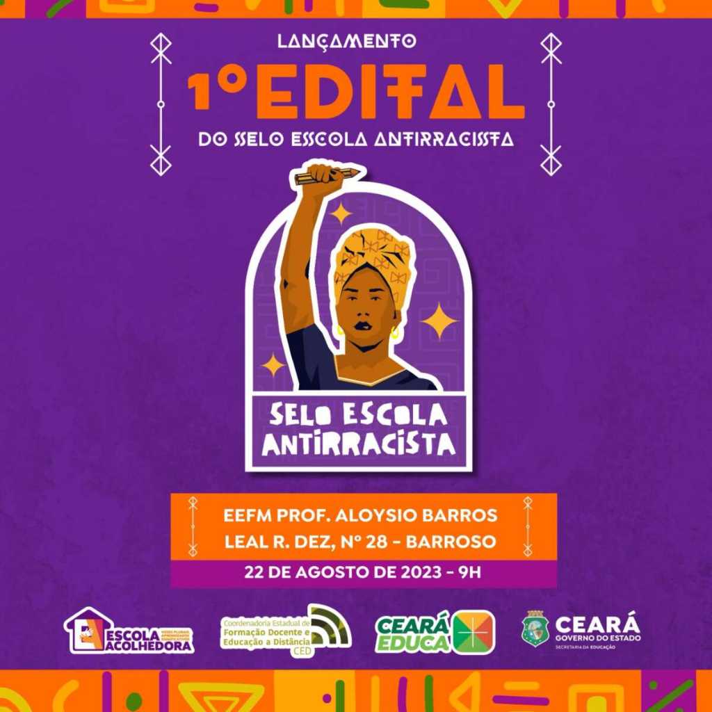 Selo Escola Antirracista certificará unidades de ensino comprometidas com a equidade racial