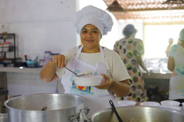Ceará Sem Fome inicia cozinha em reserva indígena na cidade de Pacatuba