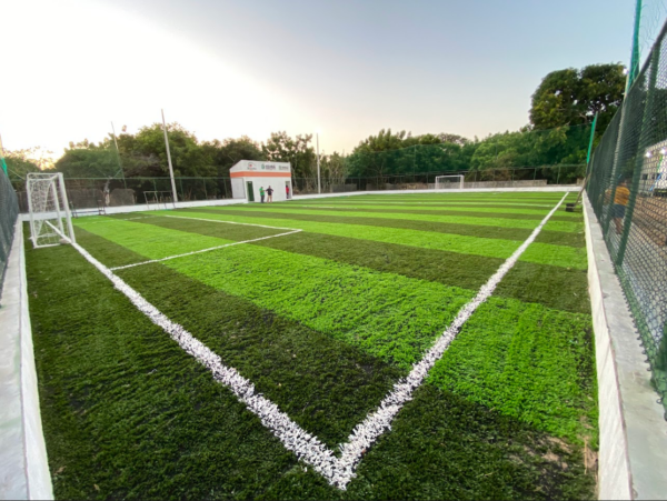 Areninha inaugurada em Aquiraz é resultado da política de expansão de equipamentos de esporte e lazer do Governo do Ceará