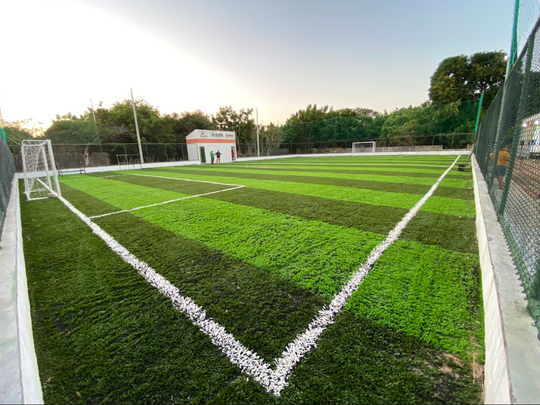 Areninha inaugurada em Aquiraz é resultado da política de expansão de equipamentos de esporte e lazer do Governo do Ceará