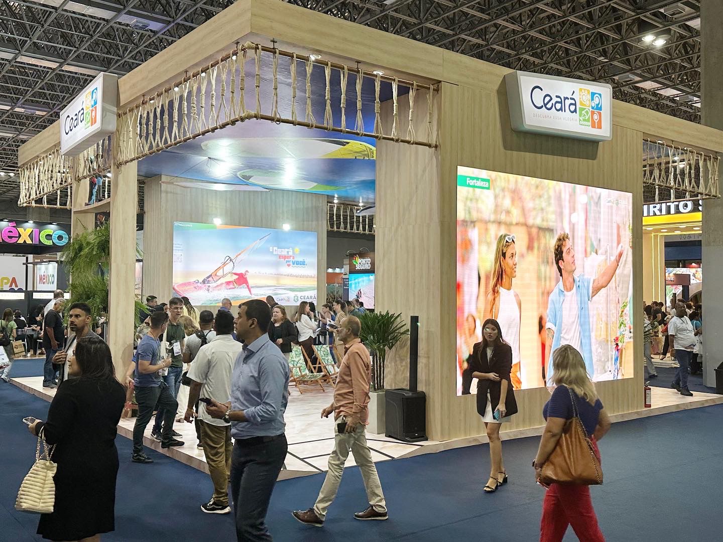 Na principal feira de Turismo do país, Ceará apresenta campanha promocional