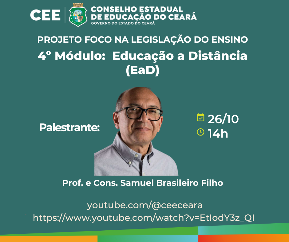 Educação a distância na pauta do CEE
