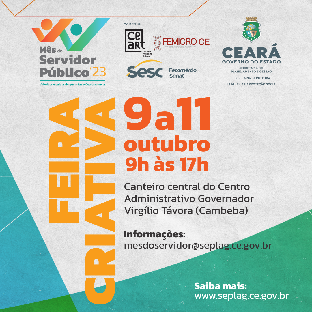 Feira Criativa reúne o melhor do artesanato cearense