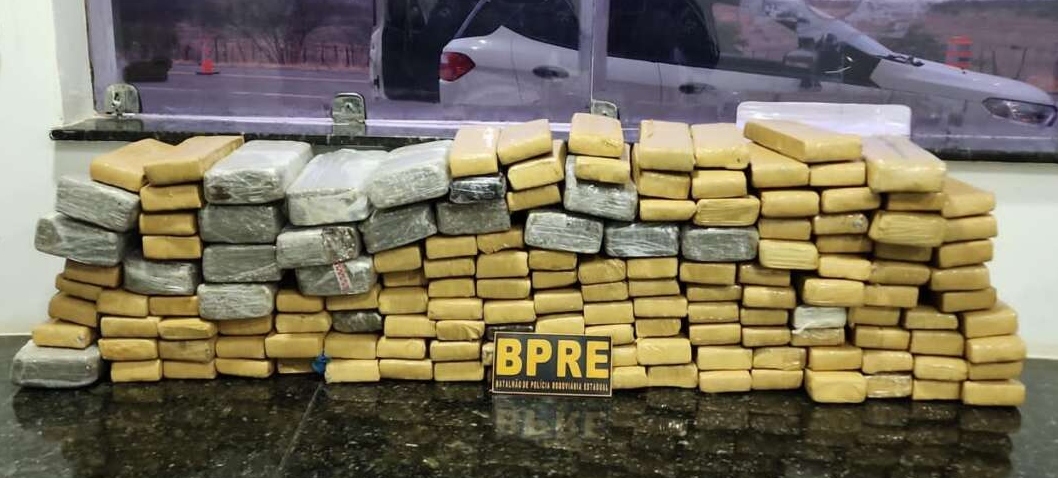 PMCE apreende mais de 80 kg de drogas e prende dupla durante ação em Tauá