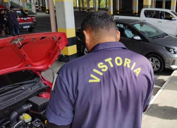 Detran-CE identifica clonagem em veículo durante procedimento de vistoria