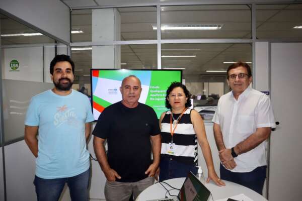 SRH acompanha andamento do Projeto Quali-quantitativo do Aquífero do Julião, em Iguatu