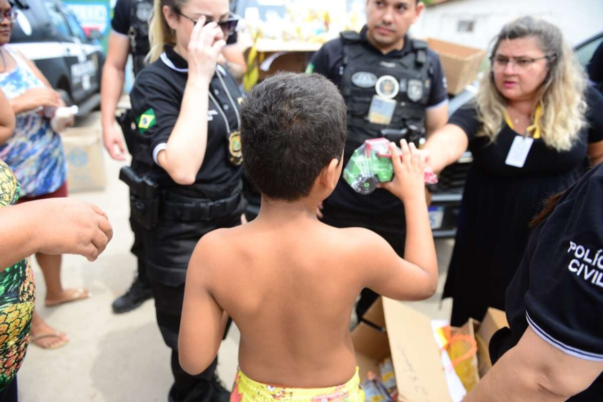 Dia das Crianças: ações sociais fortalecem vínculo entre as Forças de Segurança e a sociedade