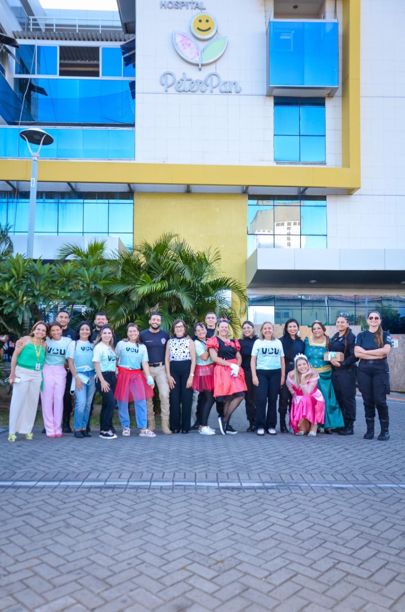 Crianças do Hospital Albert Sabin ganham brinquedos artesanais produzidos por internos da UP Pacatuba