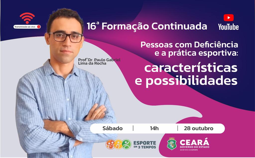 Projeto Esporte em 3 Tempos realiza 16ª capacitação com o tema deficiência e a prática eportiva