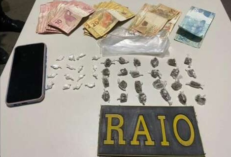 Mulher é presa pela PMCE por suspeita de tráfico de drogas em Quixeramobim