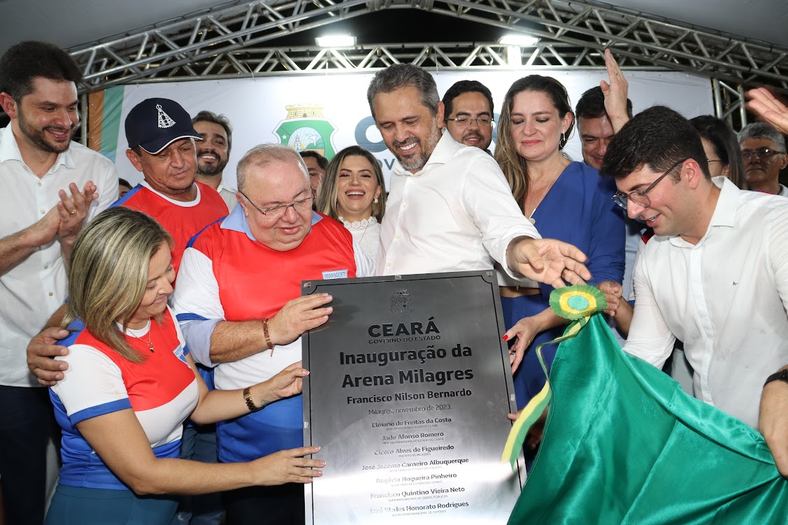 Fomento à economia e ao esporte local: Governo do Ceará inaugura Estádio Nilsão em Milagres