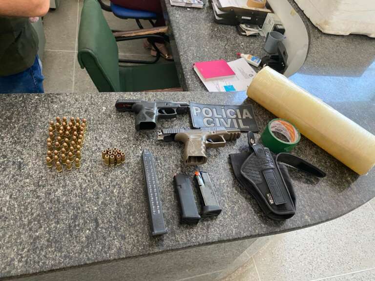 Troca de informações entre as Forças de Segurança do Ceará resulta na prisão de mulher em posse de armamento